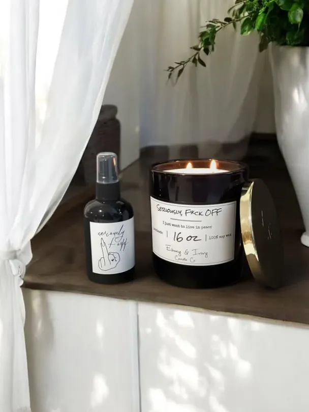 Seriously F Off candle and room spray